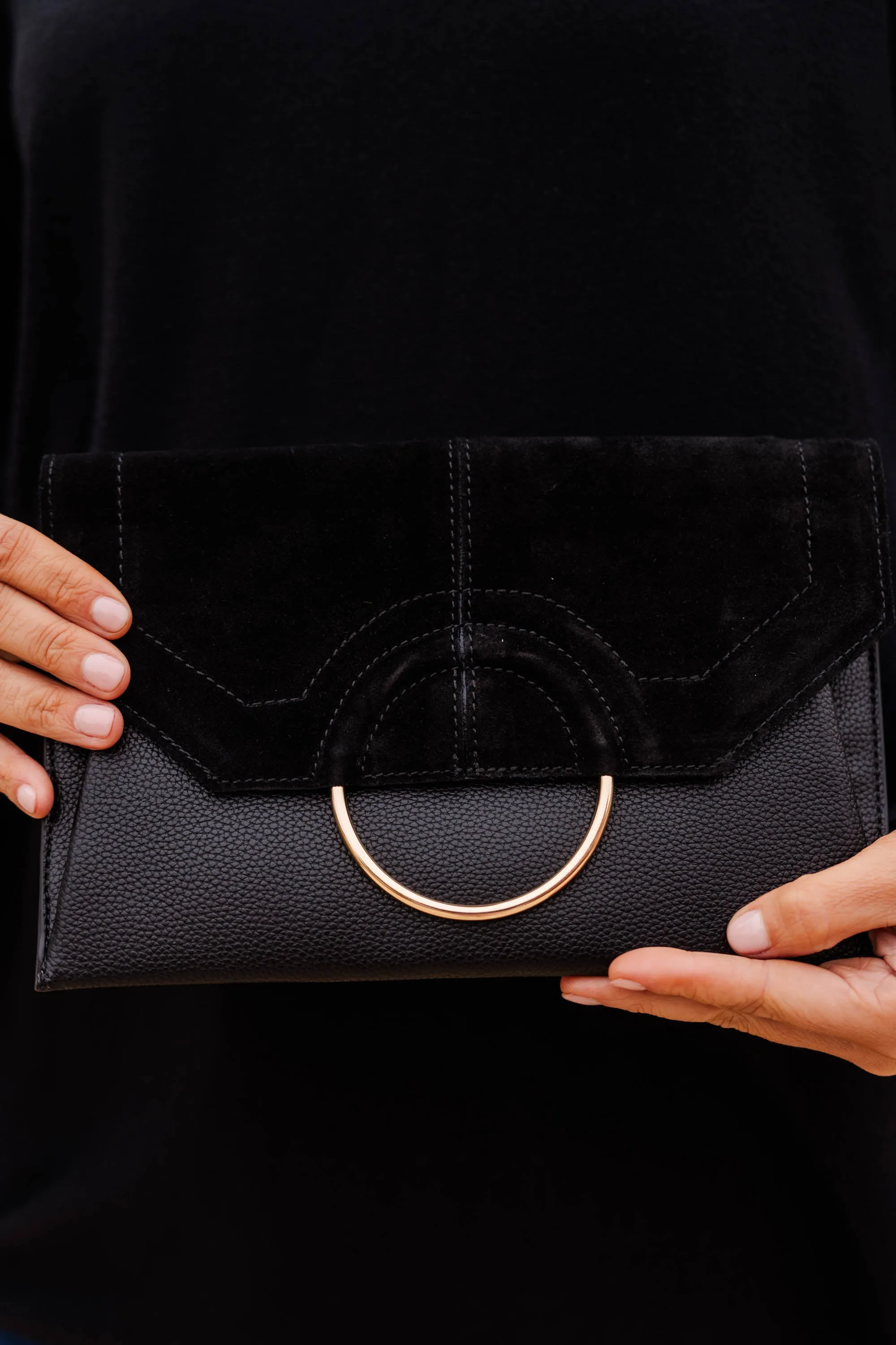 All For You Clutch, Black