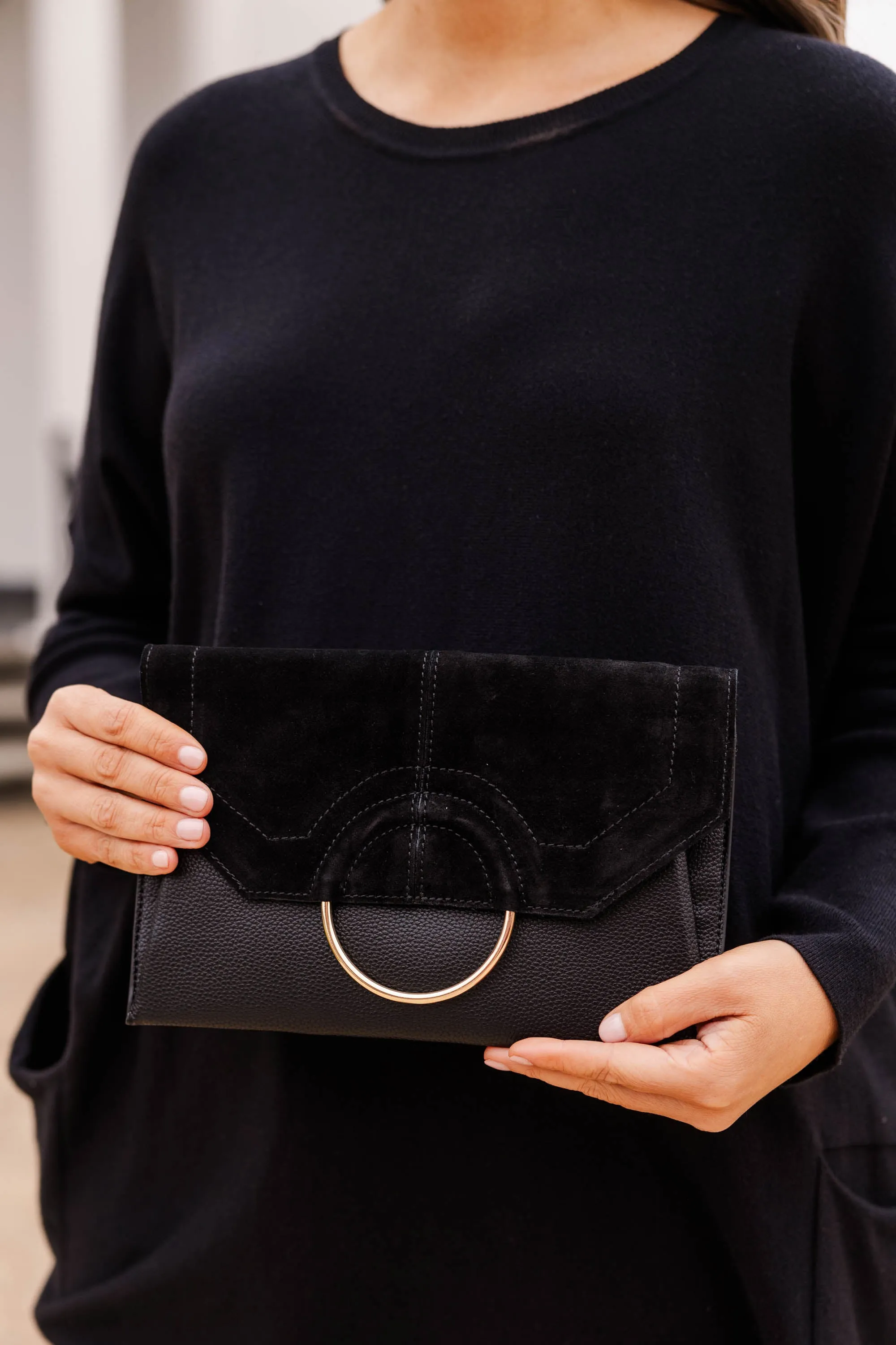 All For You Clutch, Black