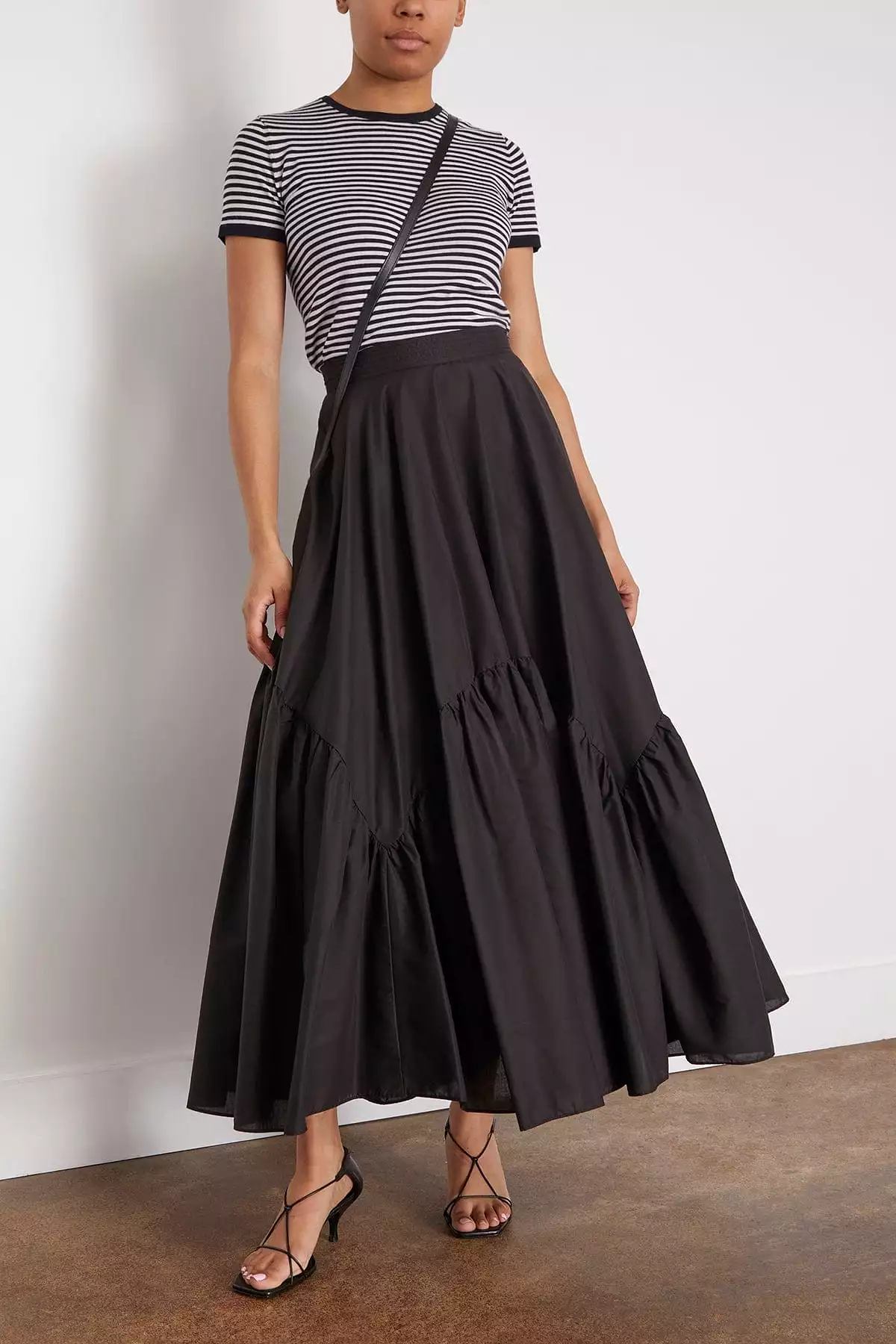 Astree Skirt in Noir