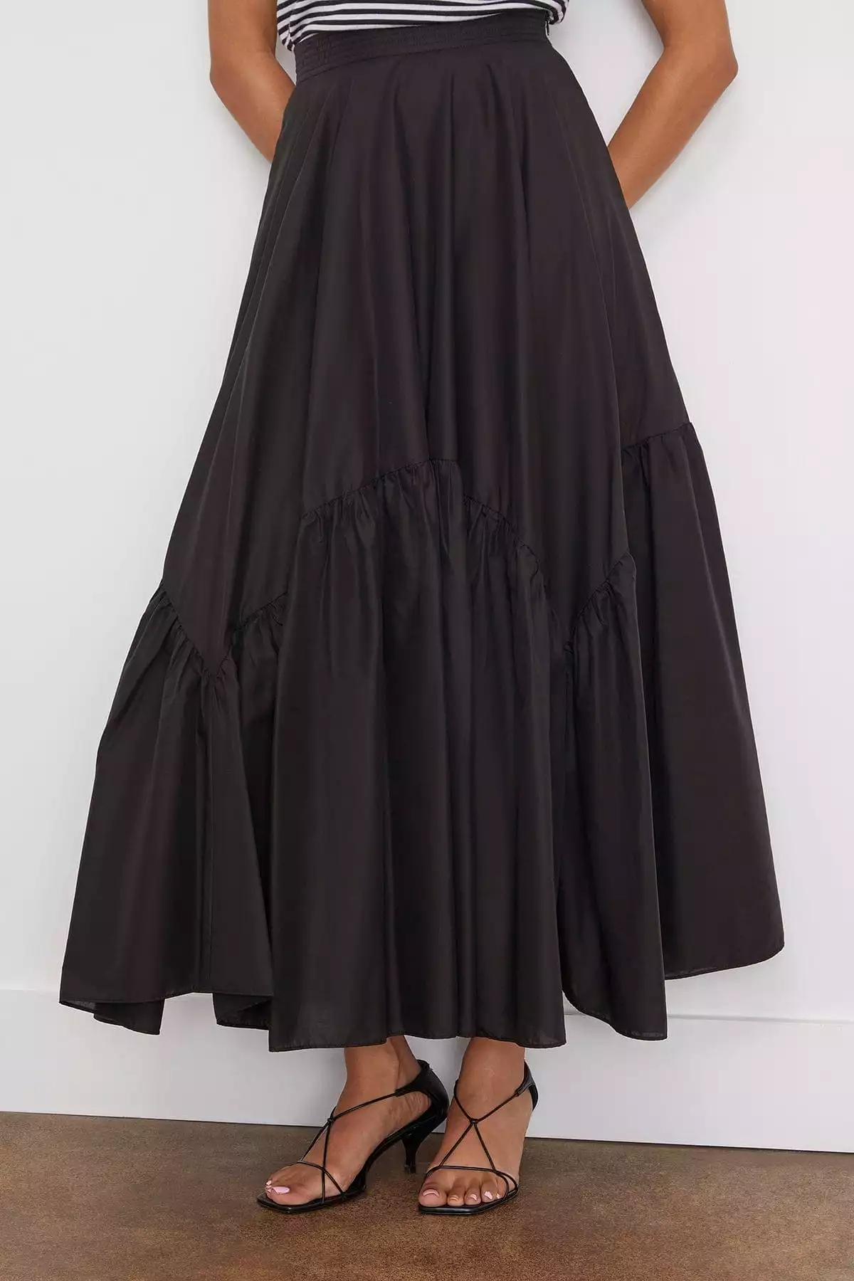 Astree Skirt in Noir