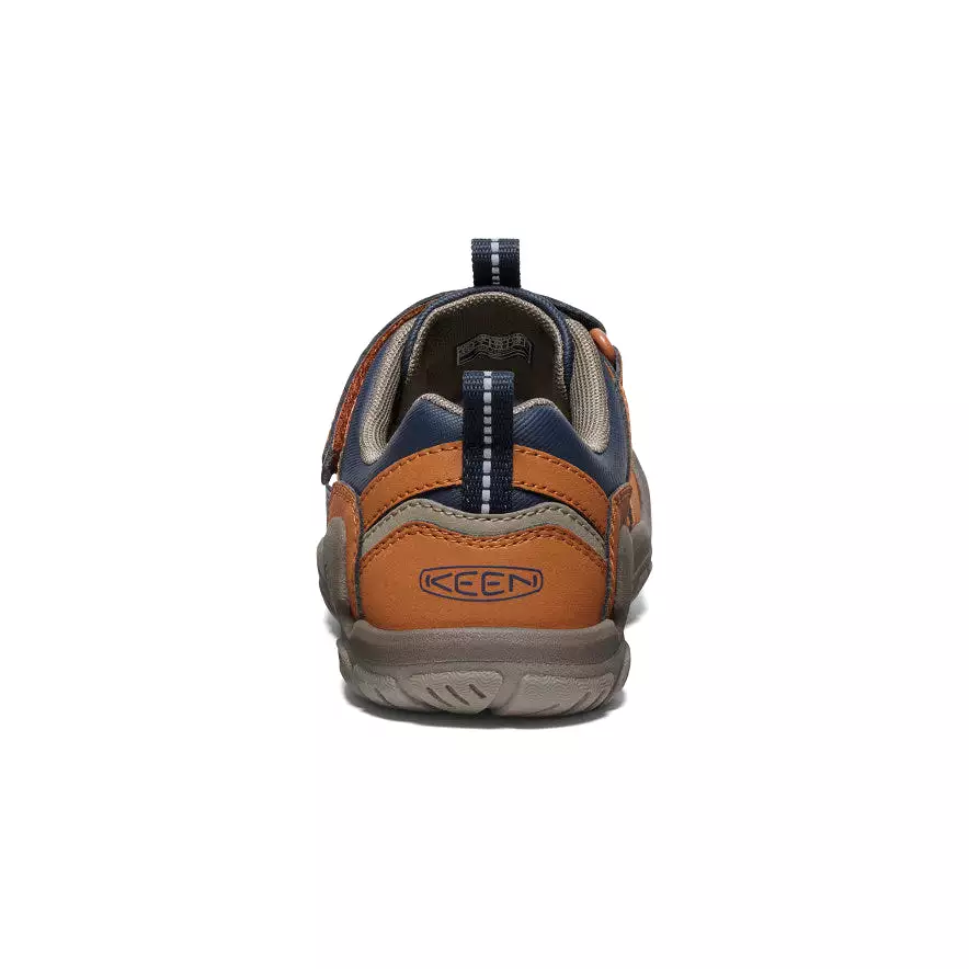 Big Kids' Knotch Peak Sneaker  |  KEEN Maple/Sky Captain