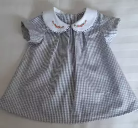 Blue Goose Gingham Dress - Nova