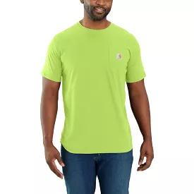 'Carhartt' Men's Force Relaxed Fit Midweight Pocket T-Shirt - Bamboo