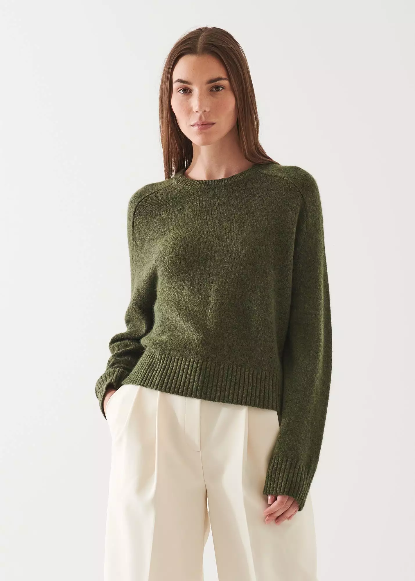 CASHMERE BLEND SWEATER