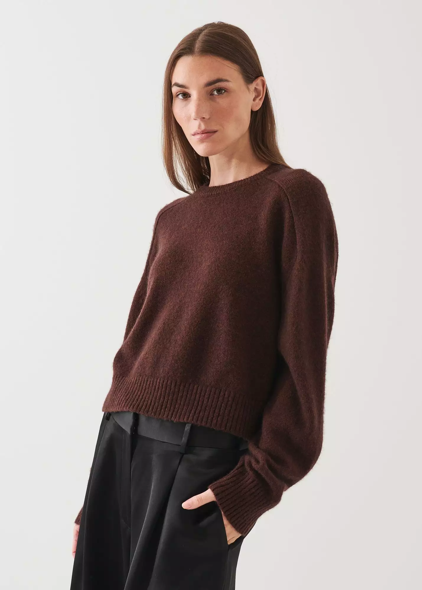 CASHMERE BLEND SWEATER