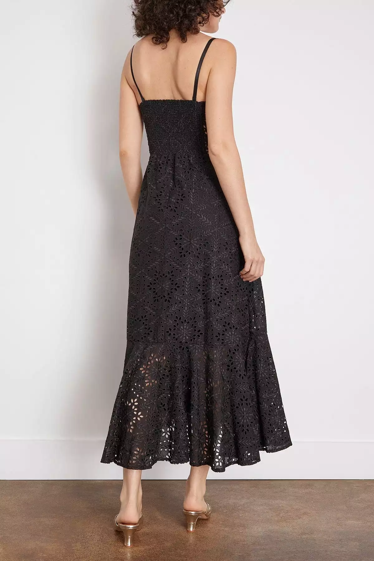 Castille Dress in Noir