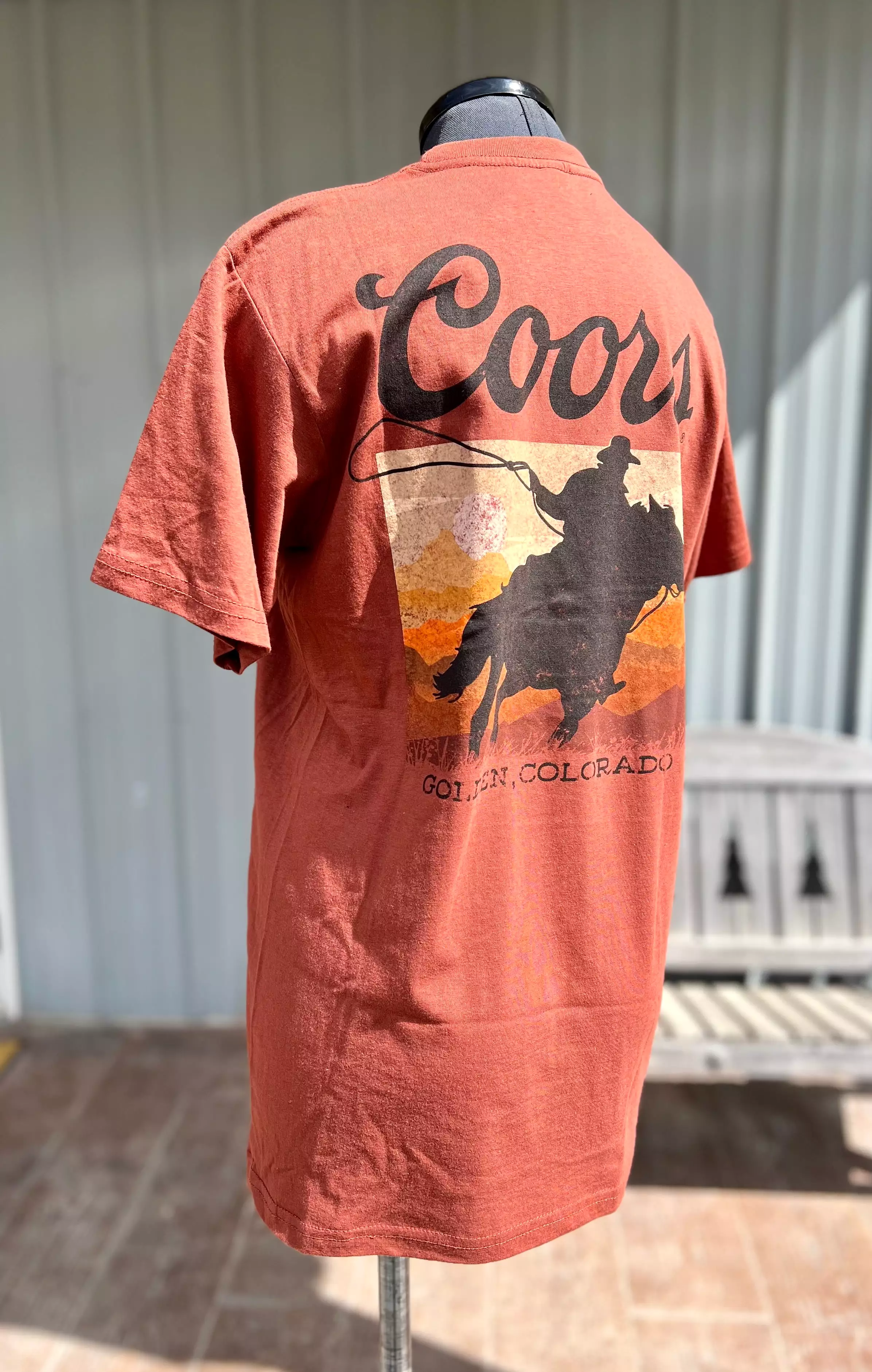 Coors Light Roper Rust Rodeo Tee