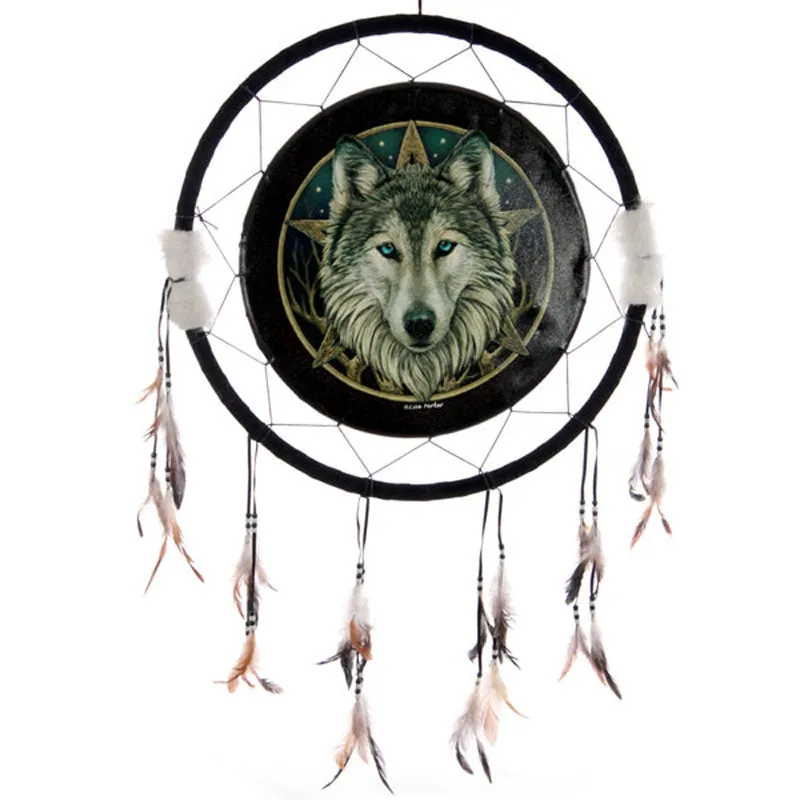 Dreamcatcher (Large) - Lisa Parker Celtic Wolf DCP04Q