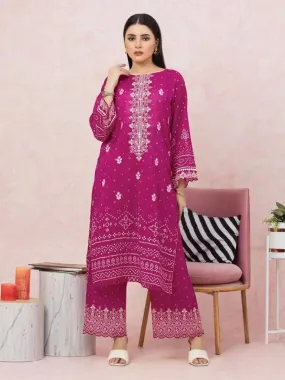 edenrobe Premium Festive Unstitched Lawn 2Pc Suit EWU22V1-26536