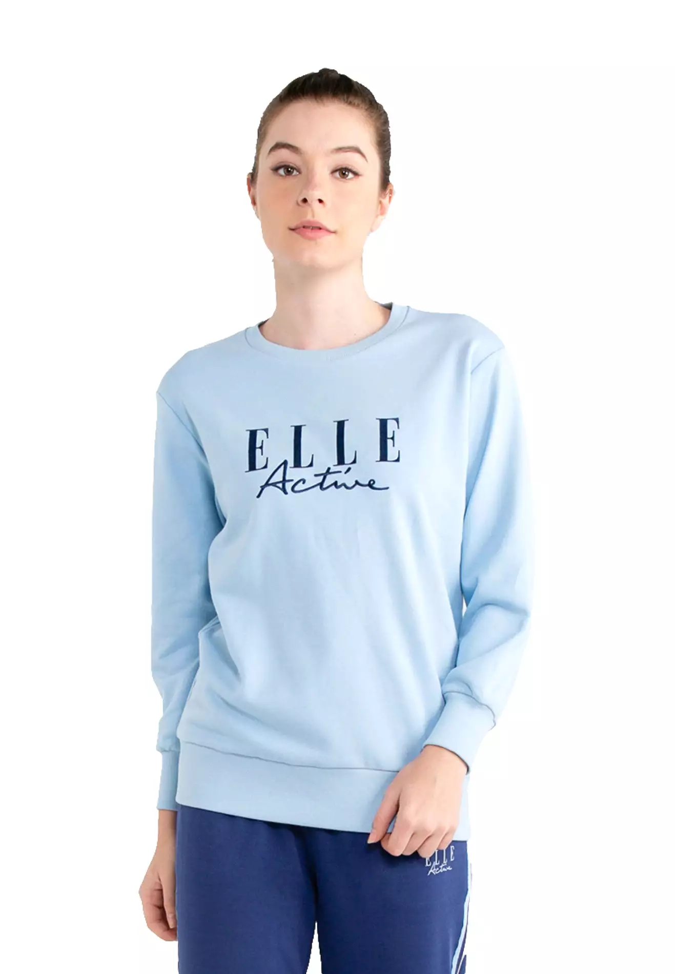 ELLE Active Logo Basic Sweater