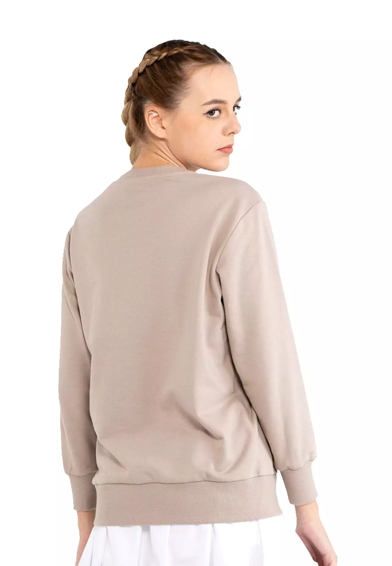 ELLE Active Logo Basic Sweater