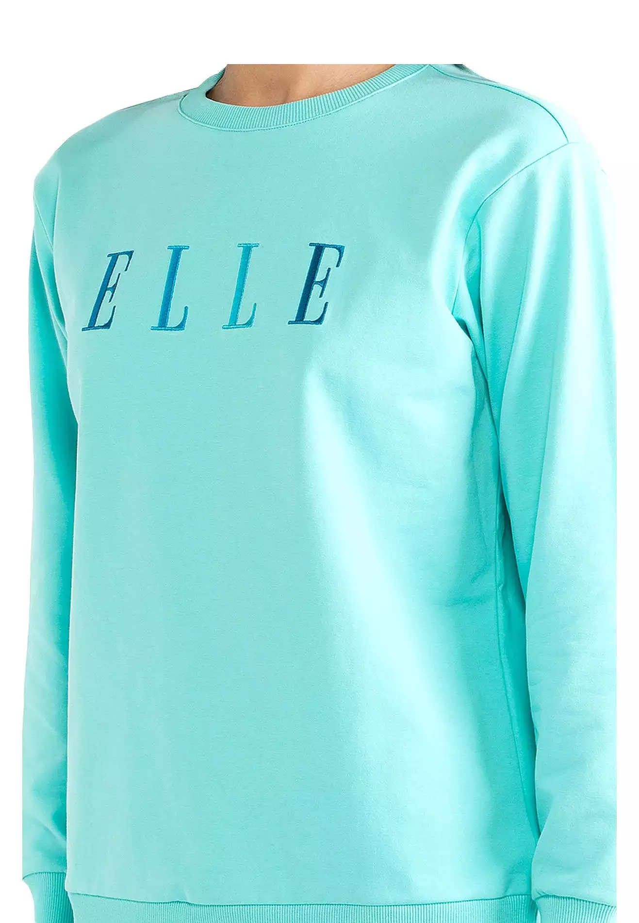 ELLE Active Solid Classic Logo Sweater