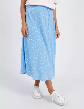 Elm Romy Spot Skirt - Azure Blue