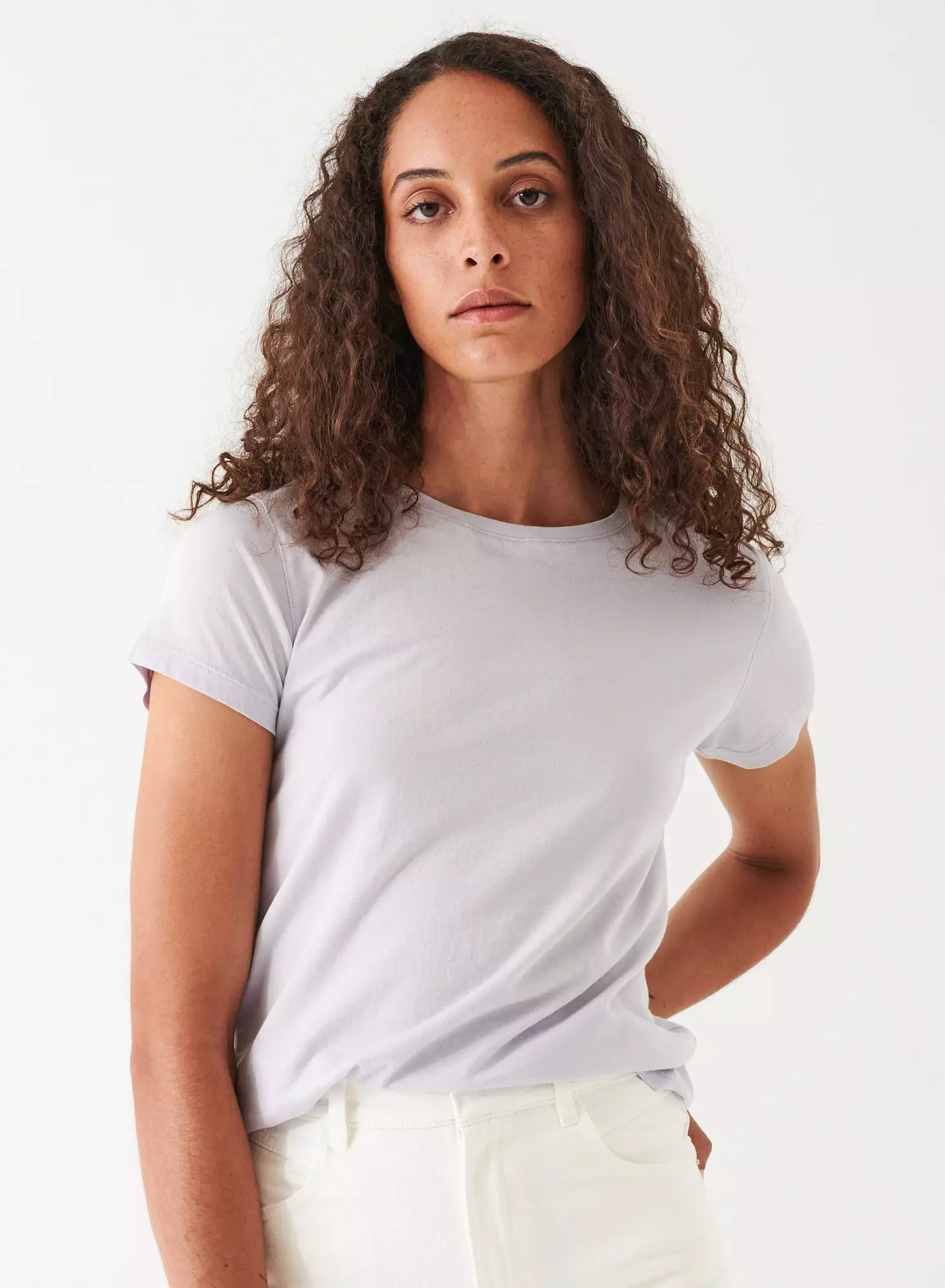 ENZYME WASH LIGHTWEIGHT PIMA COTTON T-SHIRT