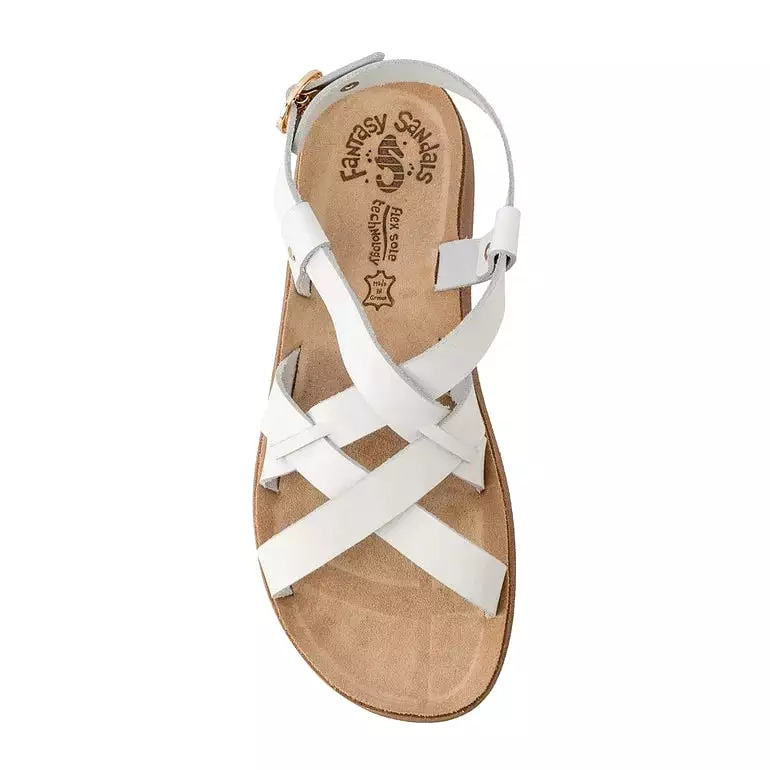 Fantasy Sandals Antriana White