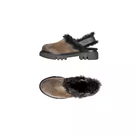 Fur Clogs Pony Sfumato Olive