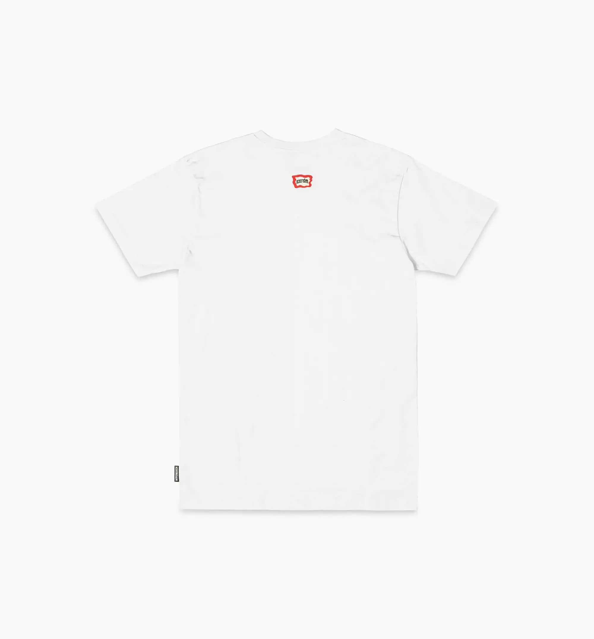 Gleam Short Sleeve Tee Mens T-Shirt - White/Black