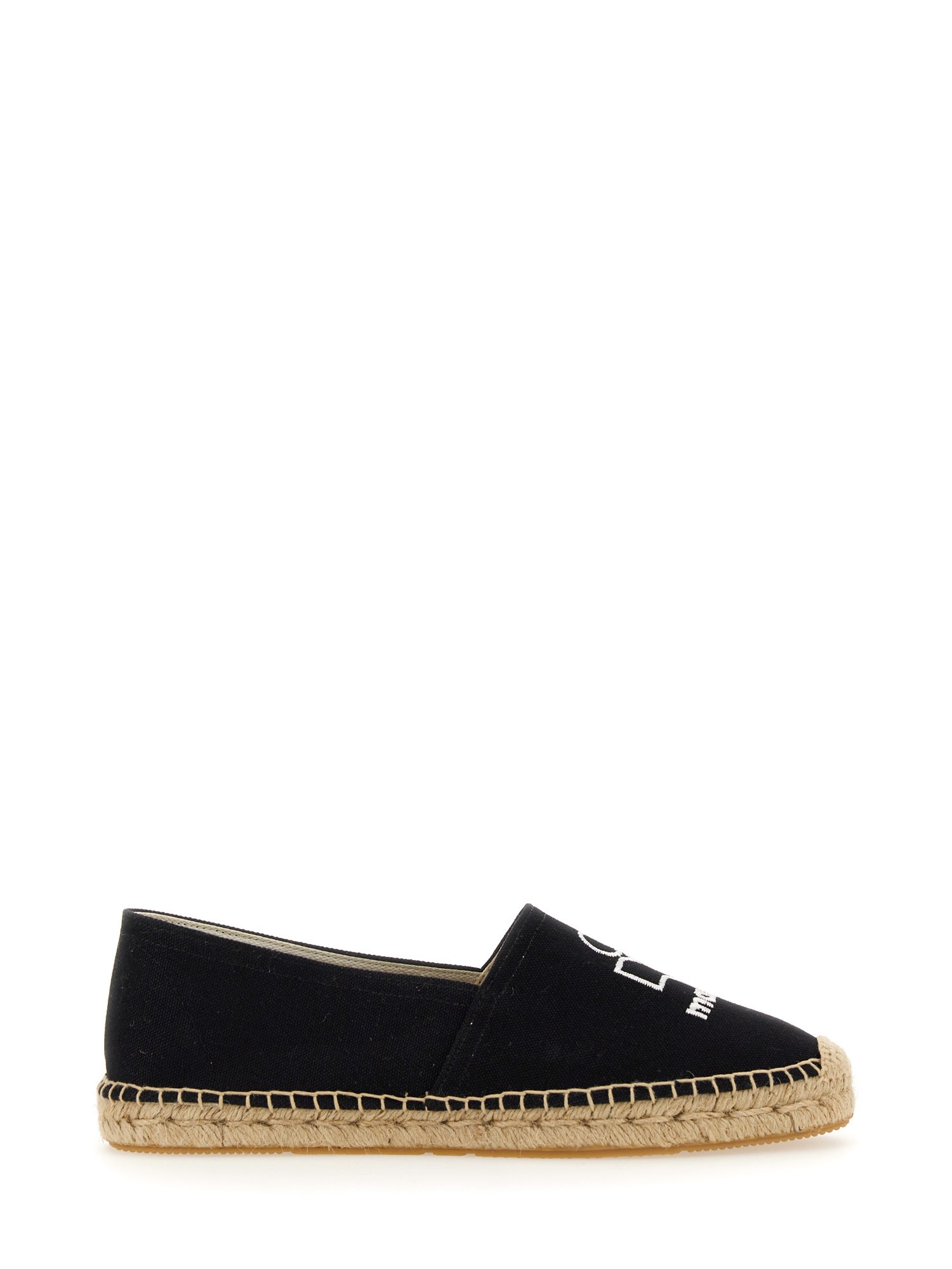 ISABEL MARANT    COTTON CANVAS ESPADRILLES WITH LOGO