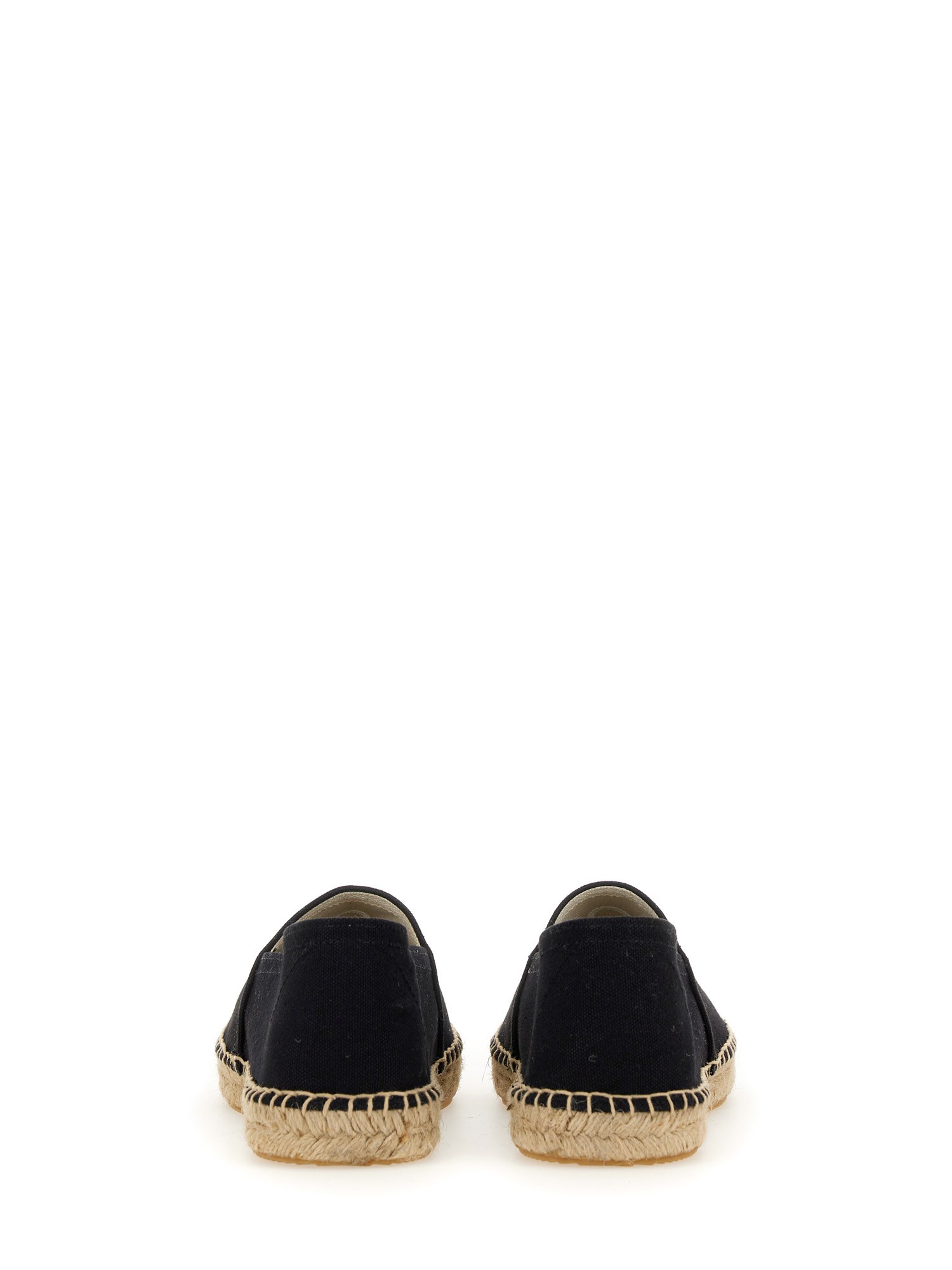 ISABEL MARANT    COTTON CANVAS ESPADRILLES WITH LOGO