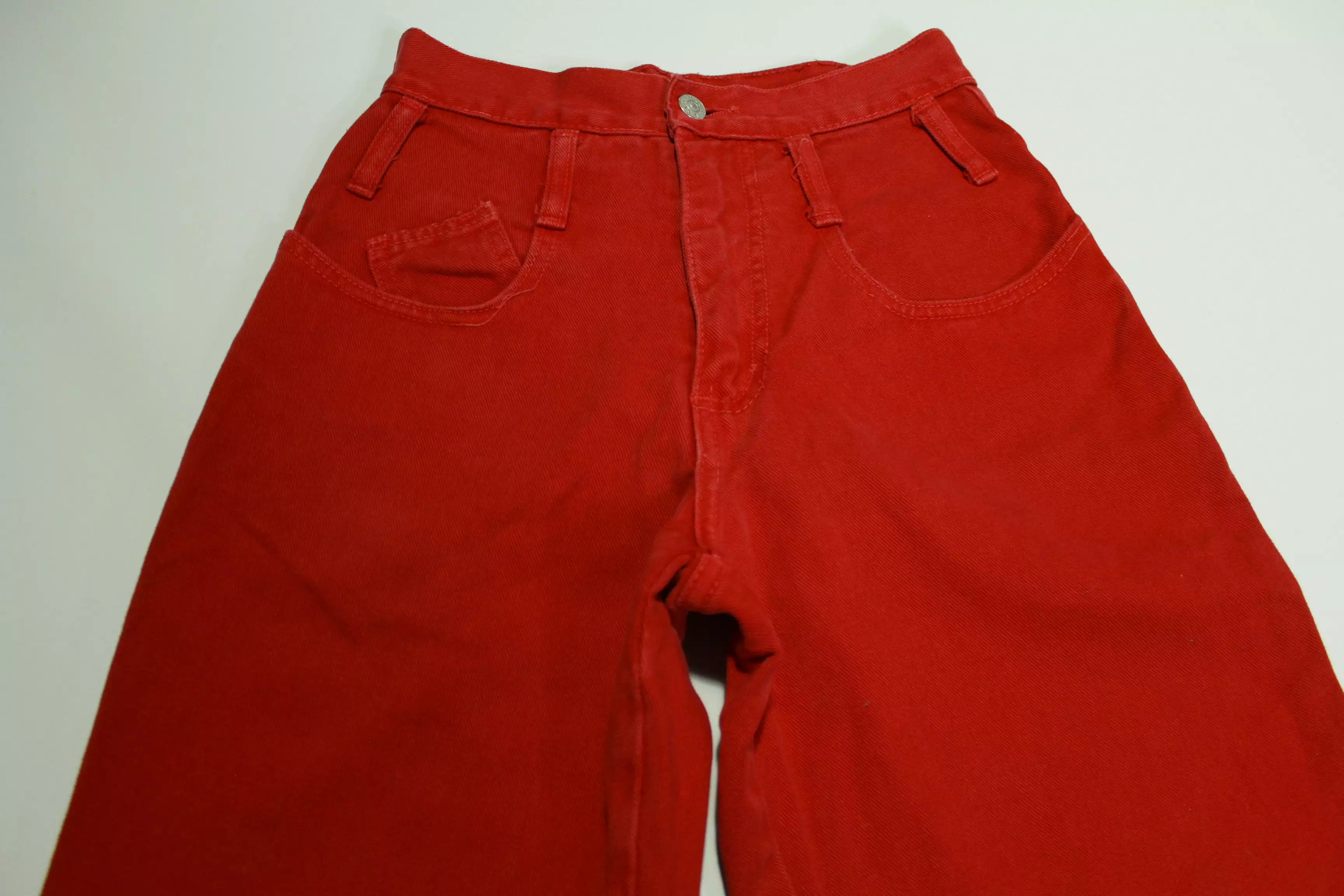 Just USA Vintage 80's Candy Apple Red Women's Denim Jeans