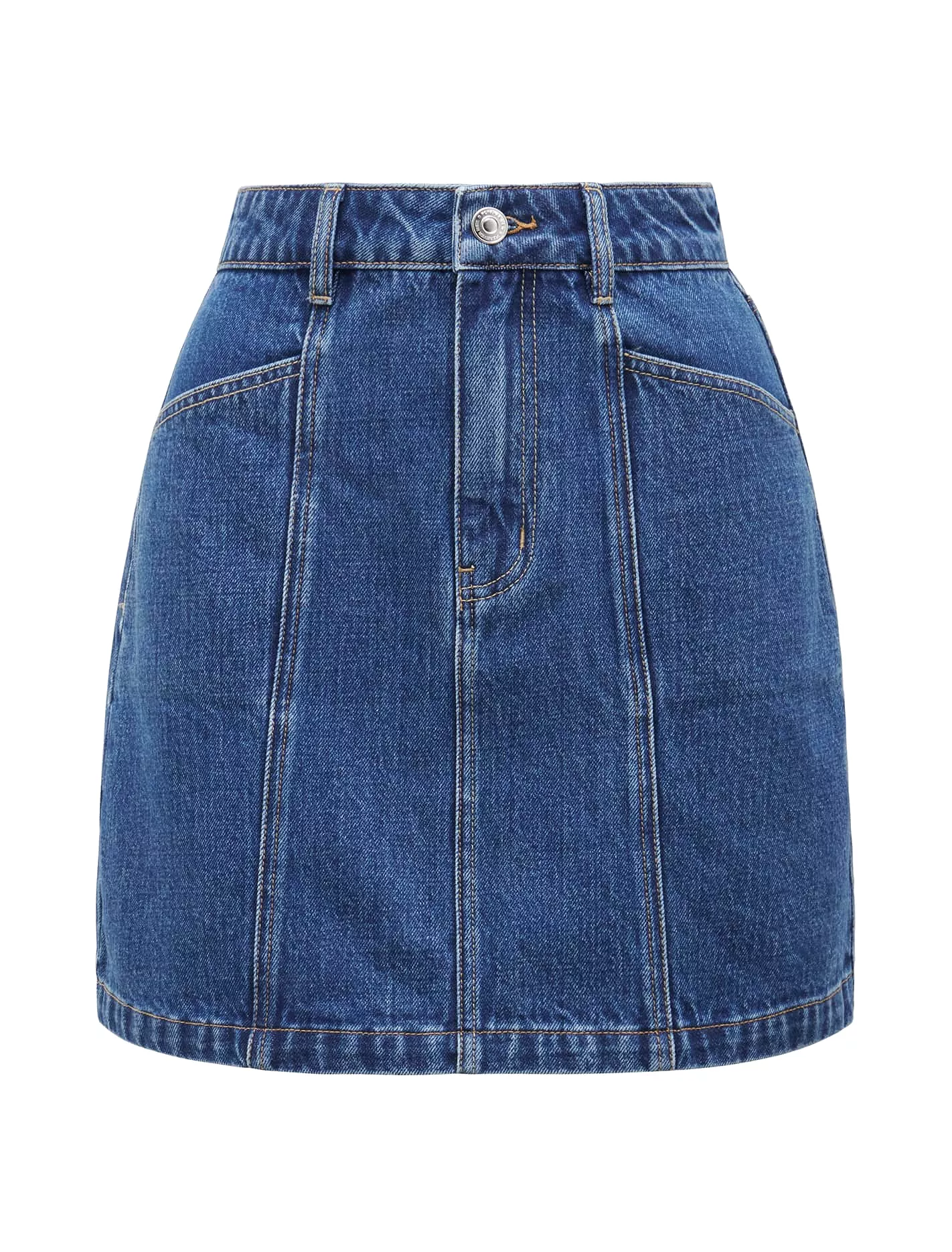 Kaylie Denim Mini Skirt