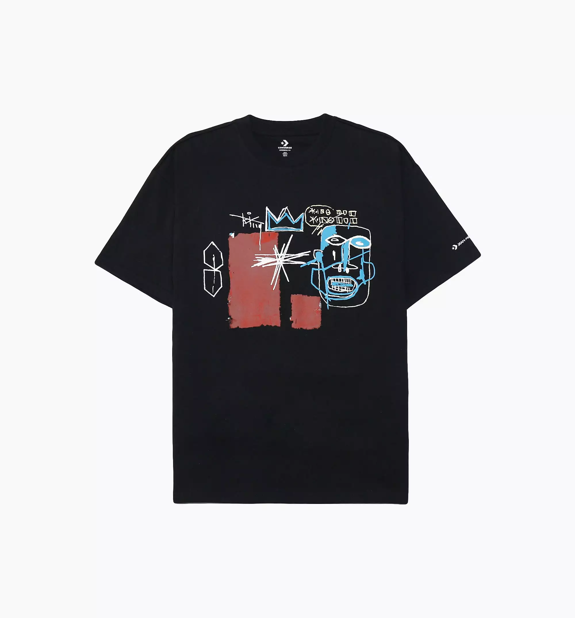 Kings Of Egypt III By Jean Michel Basquiat Tee Mens T-Shirt - Black