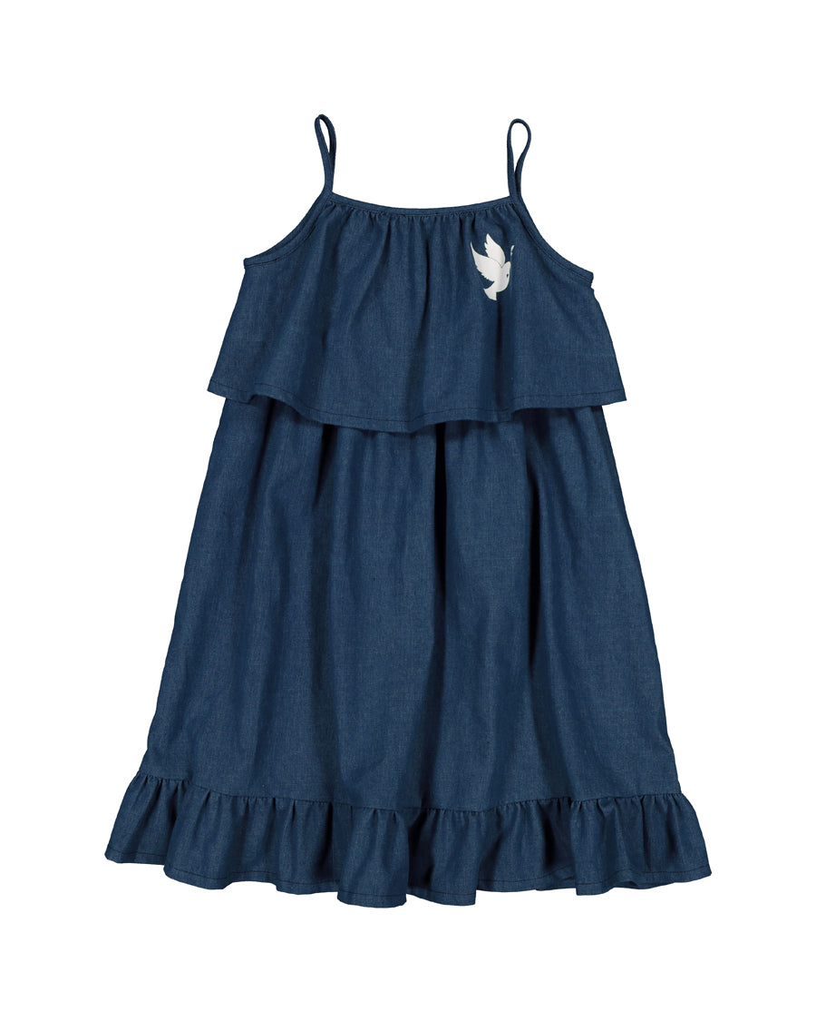 *Last Size* Kissed by Radicool Zaza Denim Dress - Size 5yr