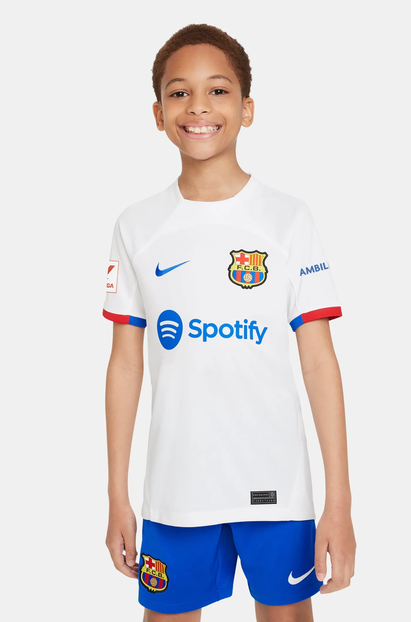 LFP  FC Barcelona away shirt 23/24 “ Junior  - LAMINE YAMAL