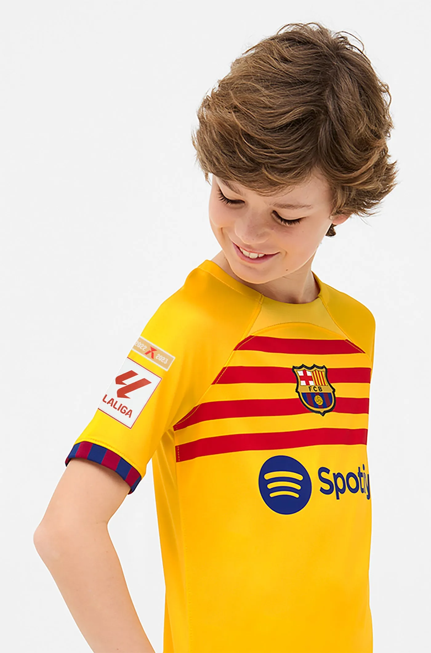 LFP  FC Barcelona fourth shirt 23/24 – Junior  - CUBARS