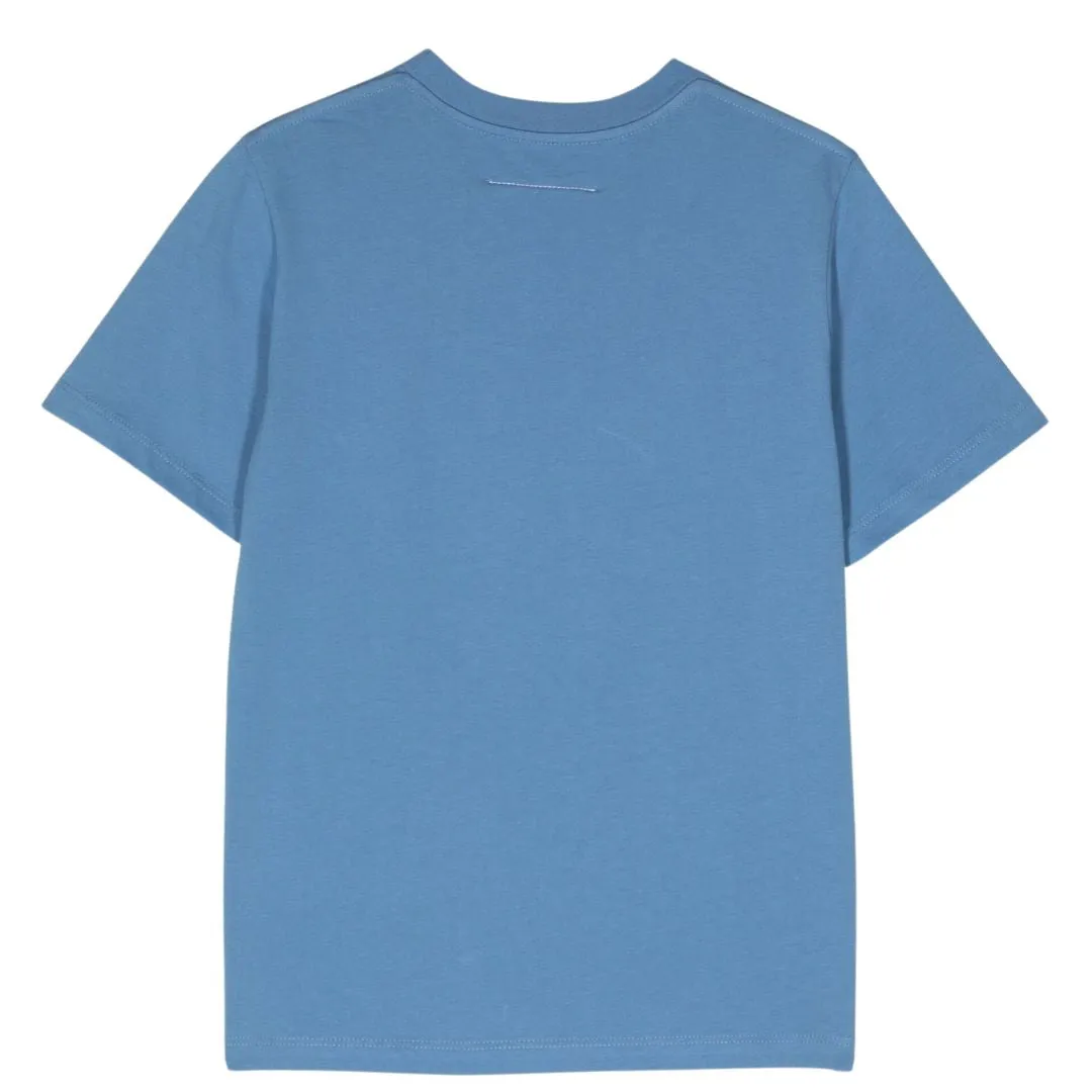 Maison Margiela T-Shirt 6 Logo Blue