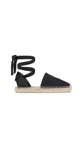 Nanou Lace Espadrilles - Black