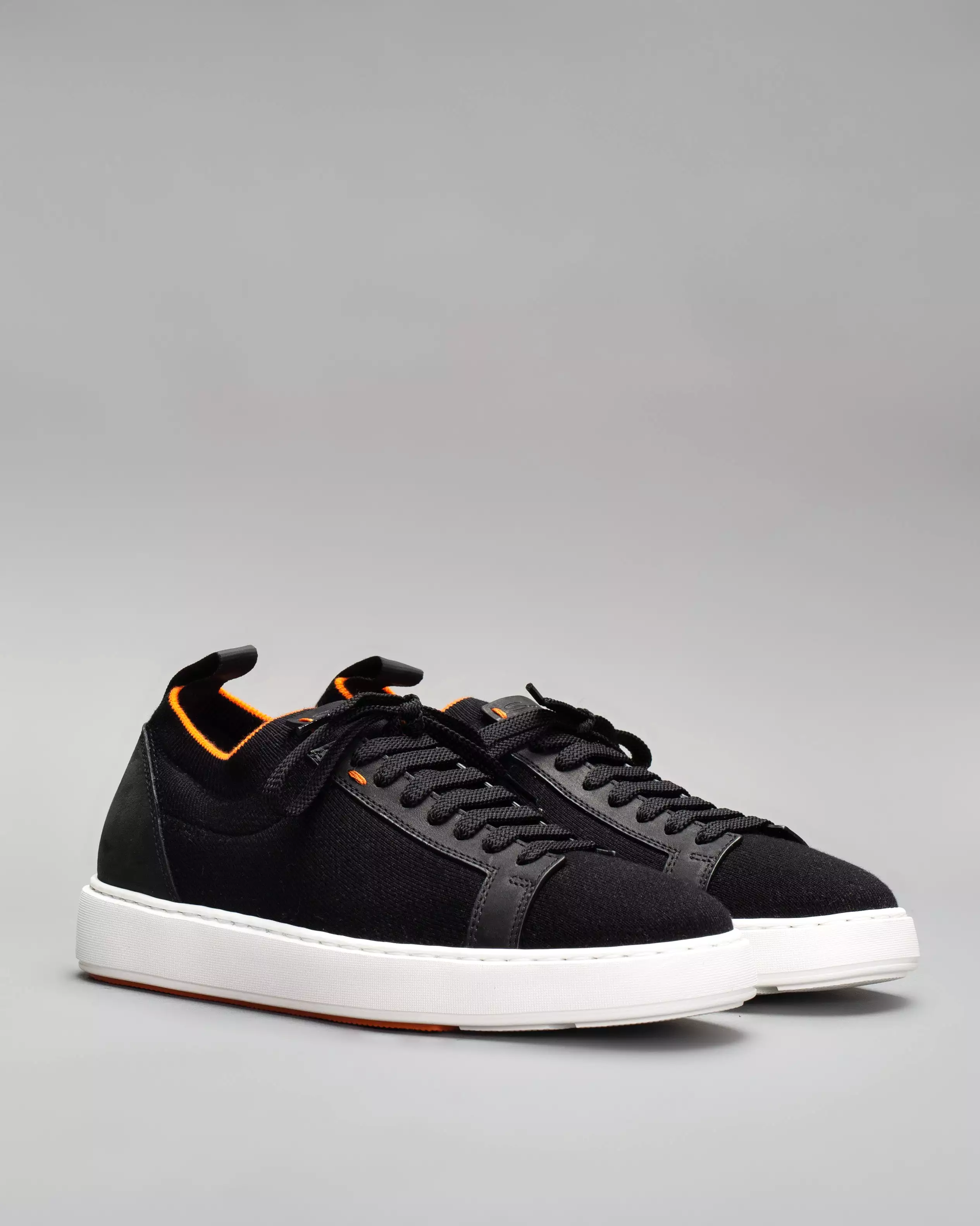 Nubuck Stretch Knit Sneaker