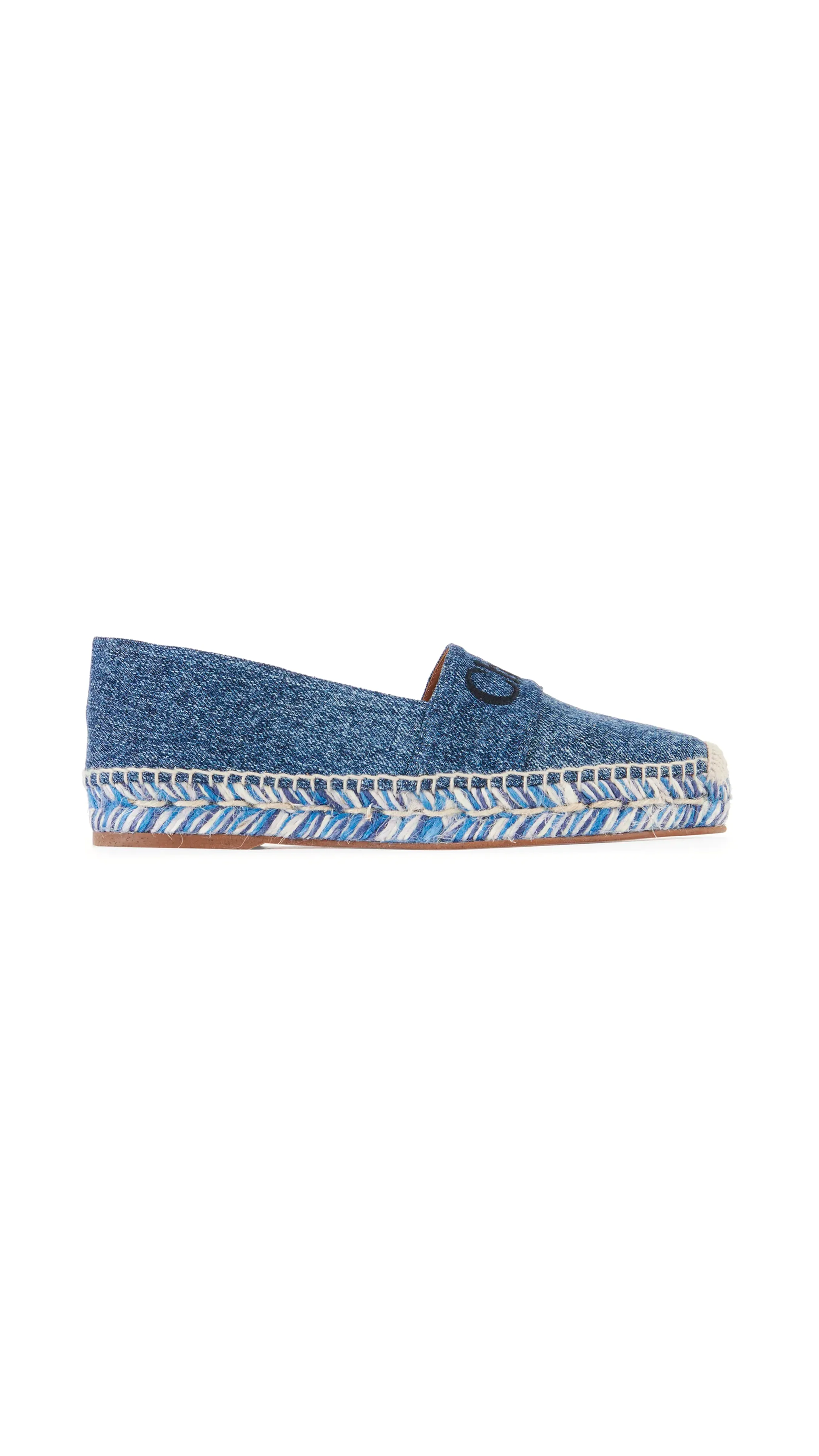 Piia Flat Espadrilles - Denim