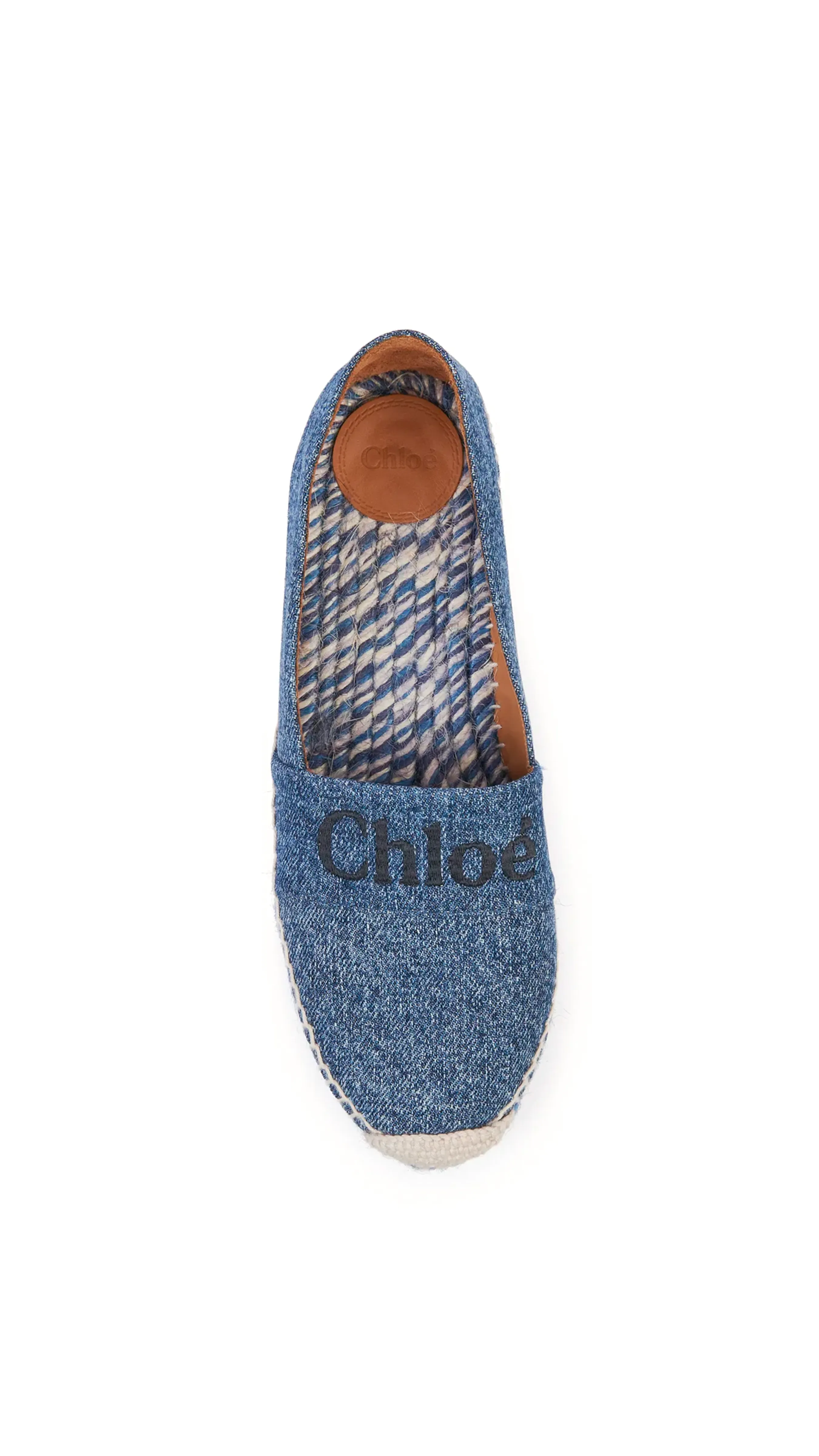 Piia Flat Espadrilles - Denim