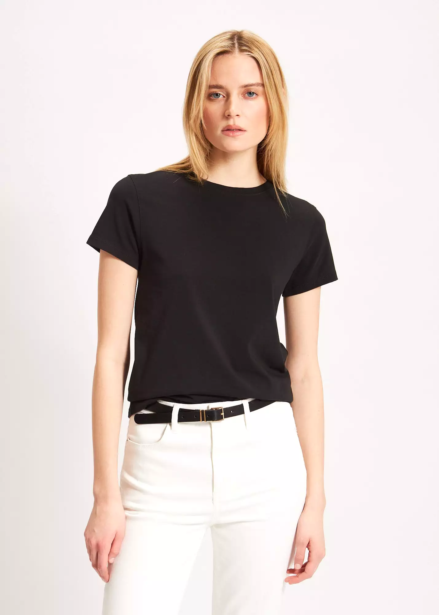 PIMA COTTON STRETCH SLIM T-SHIRT