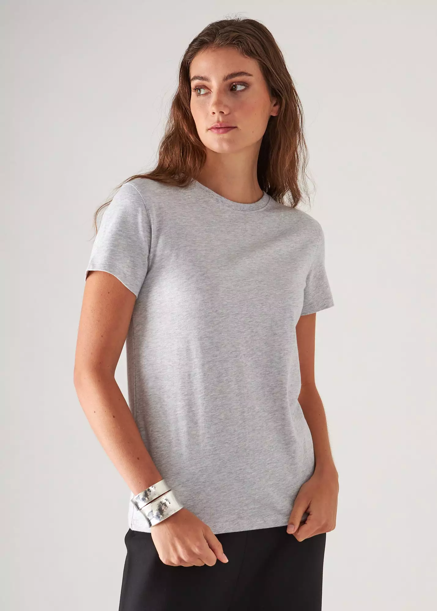 PIMA COTTON STRETCH SLIM T-SHIRT