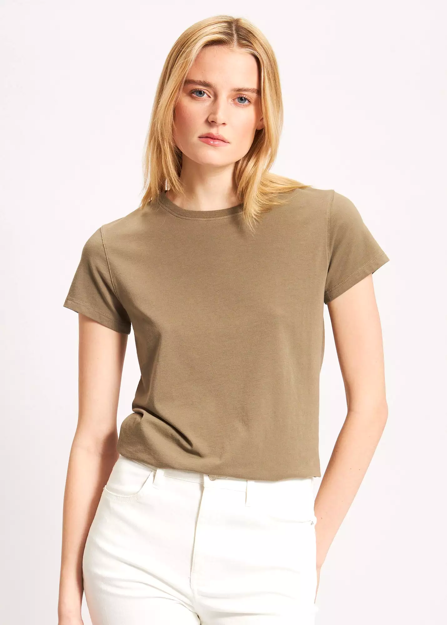 PIMA COTTON STRETCH SLIM T-SHIRT