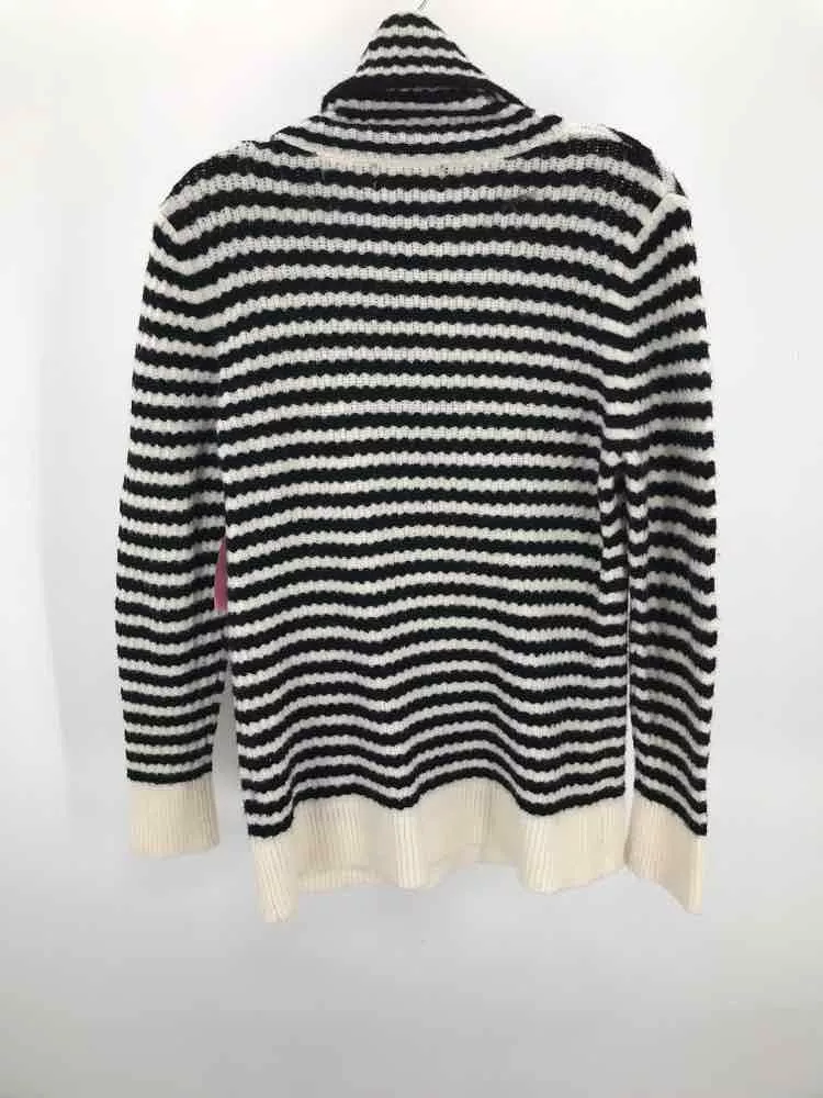 Pre-Owned Banana Republic Filpucci White Size Medium Stripe Sweater