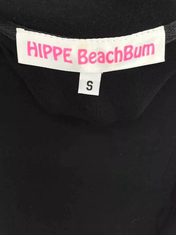 Pre-Owned HIPPE Beach Bum Black Size Small Sweater