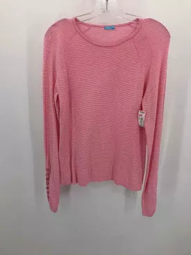 Pre-Owned J Mclaughlin Pink Size Small Stripe Sweater