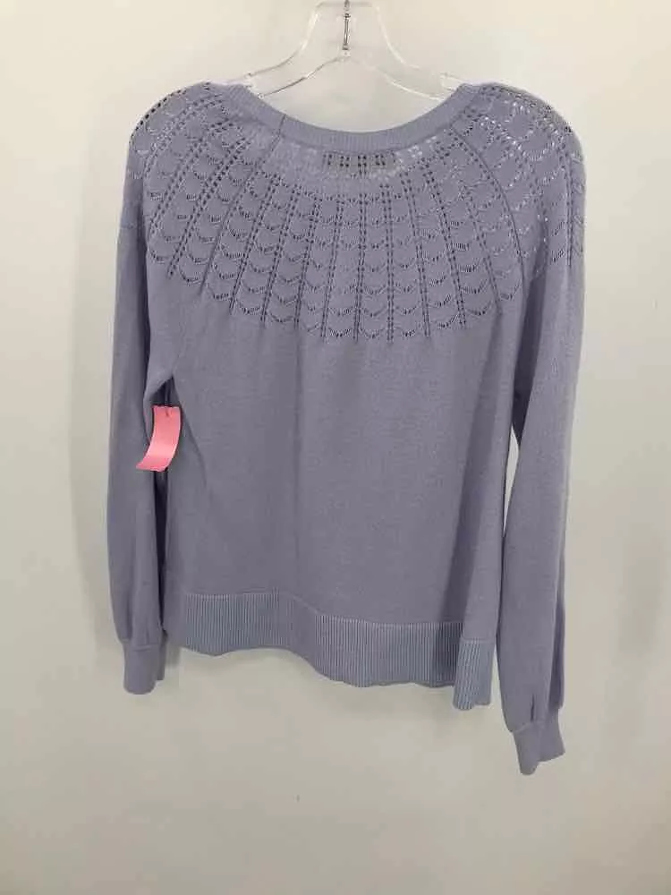 Pre-Owned Loft Blue Size Medium Sweater