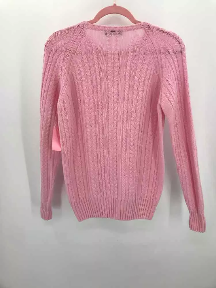 Pre-Owned Loro Piana Pink Size 48 Cashmere Sweater