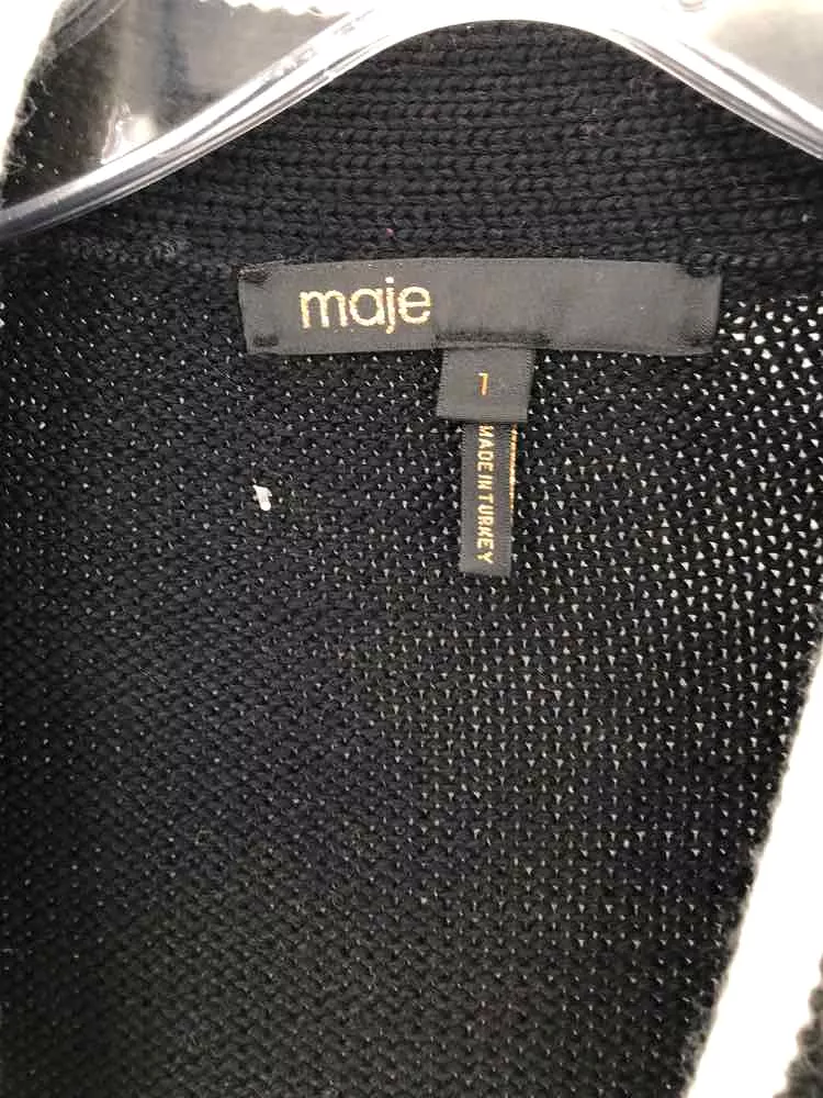 Pre-Owned Maje Black Size 1 Sweater