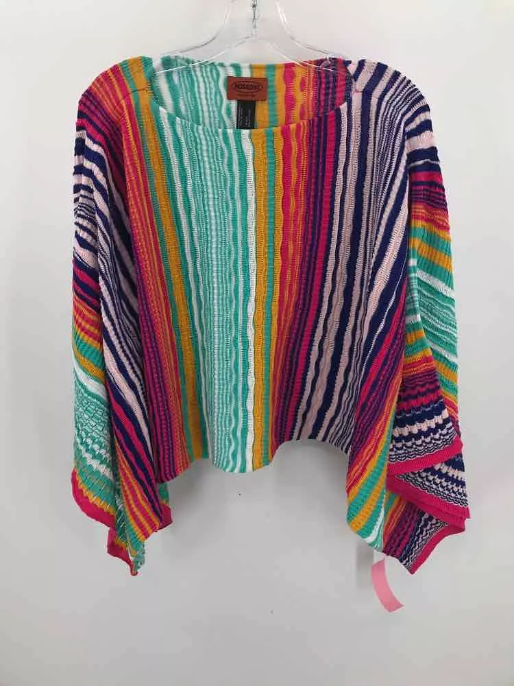 Pre-Owned Missoni Blue Size One Size Cotton Cropped Sweater