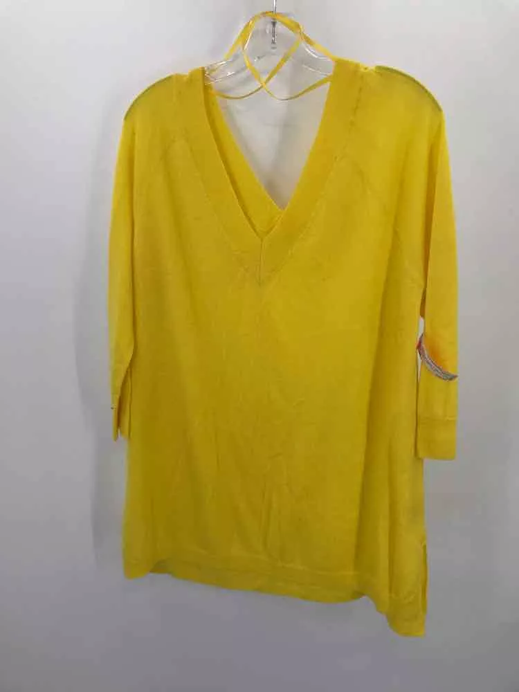 Pre-Owned Moth Yellow Size XL Sweater