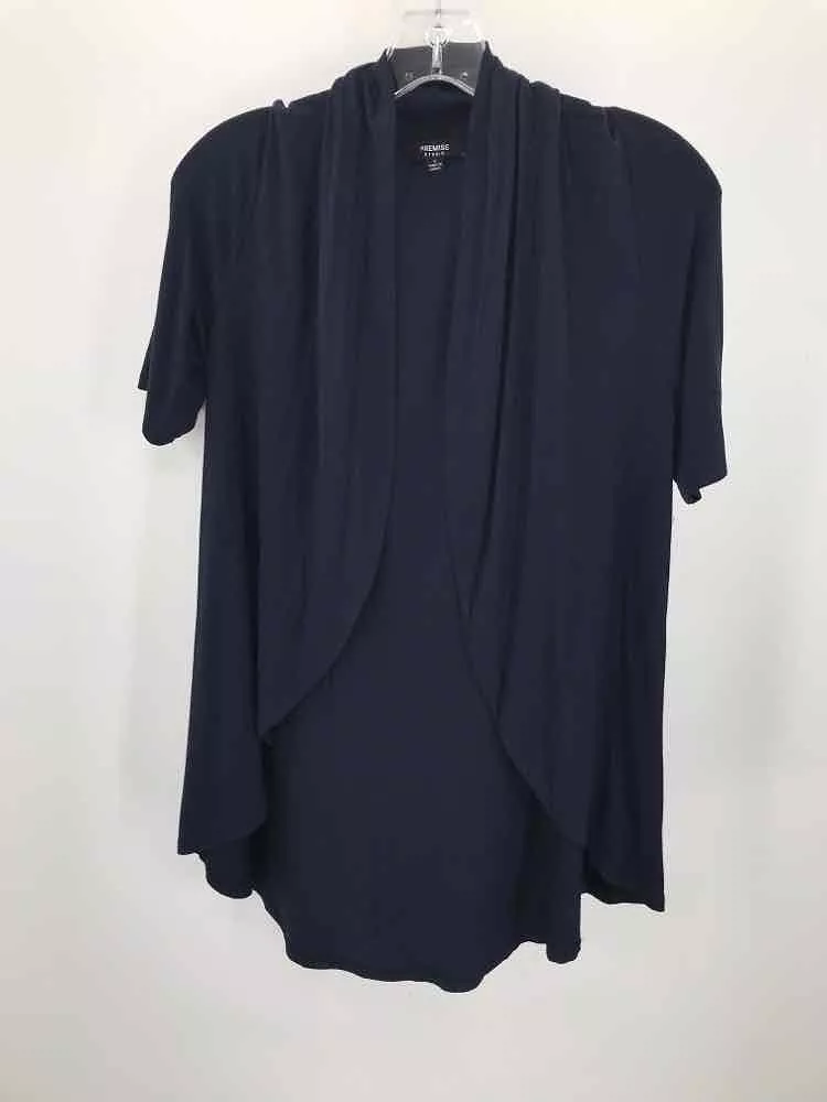 Pre-Owned Premise Navy Size Small Cardigan Sweater