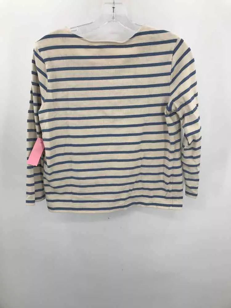 Pre-Owned Sezane Ivory Size Small Stripe Sweater