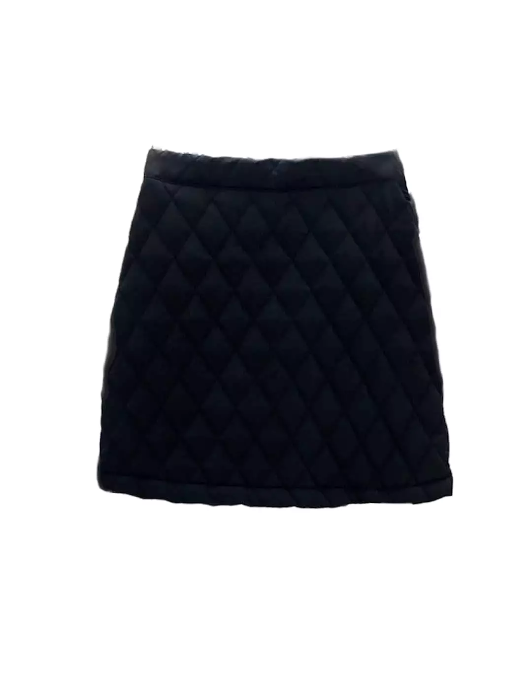 Quilted High Waist Short Skirt