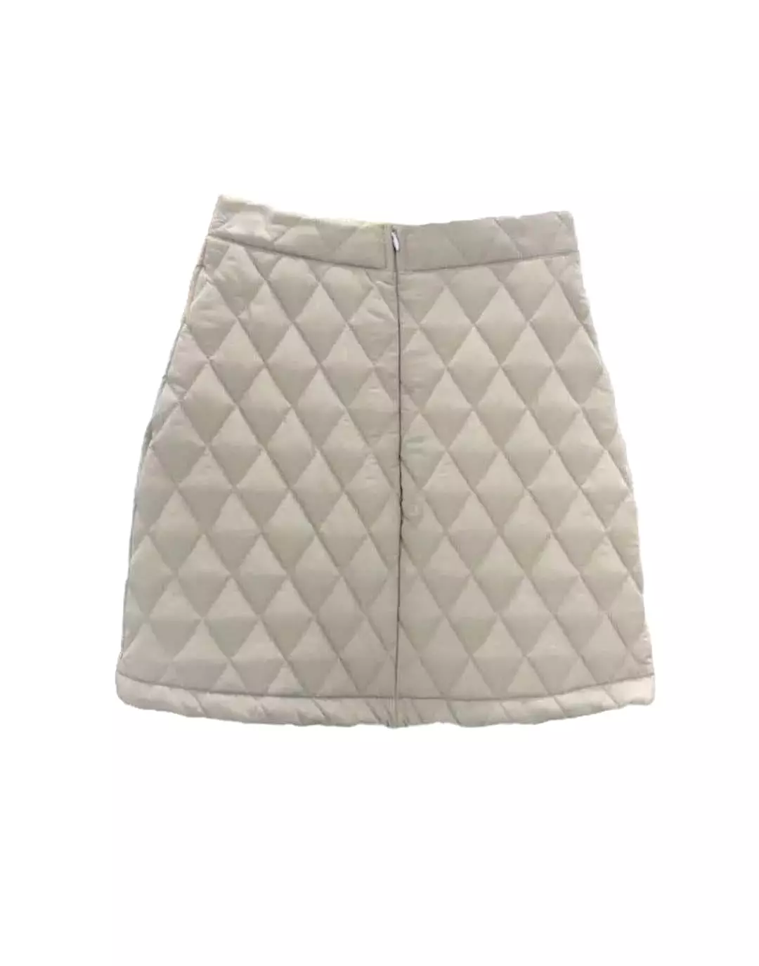 Quilted High Waist Short Skirt