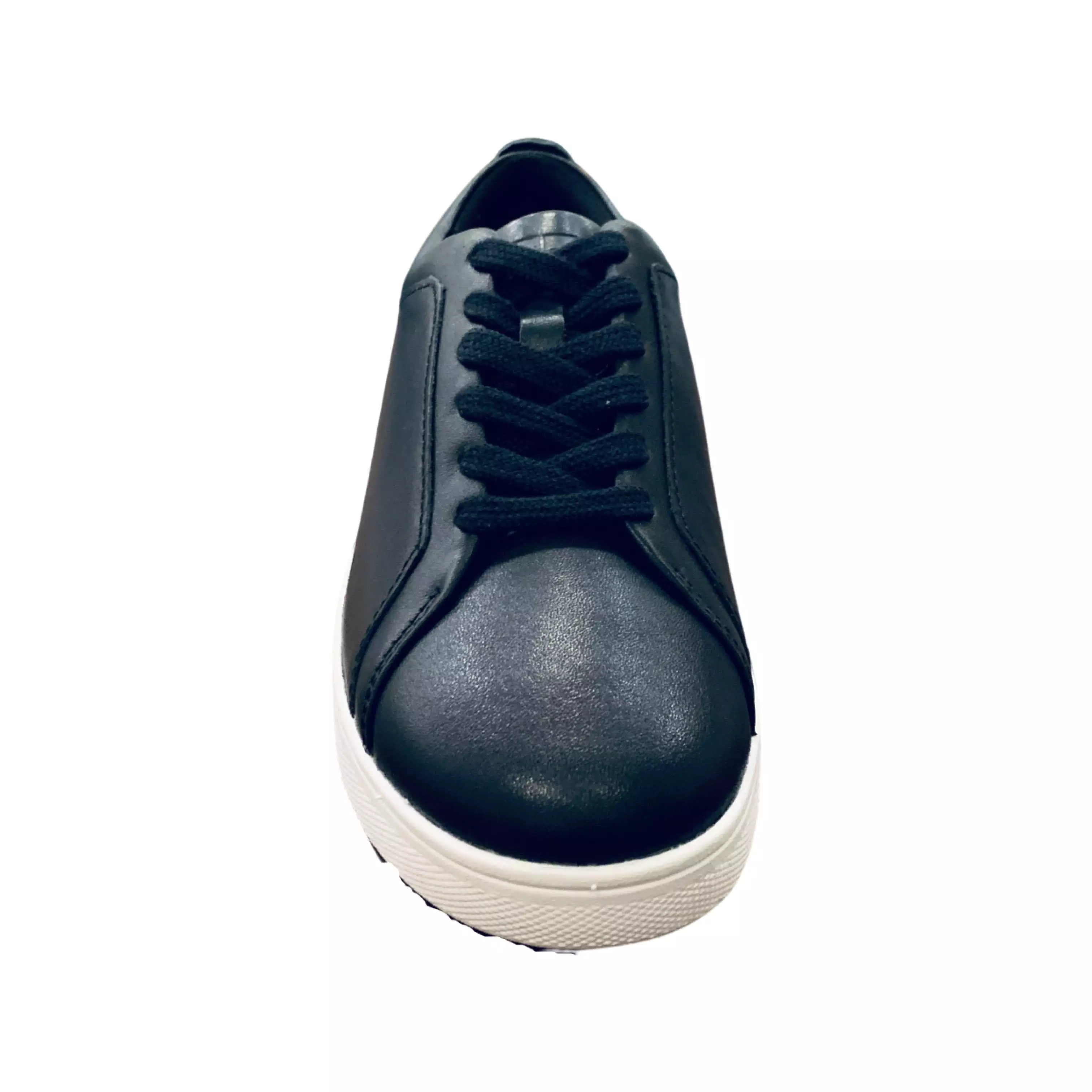 Rally Black Leather Sneaker